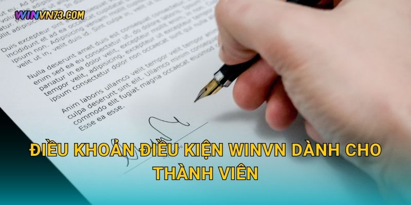 Điều khoản điều kiện WINVN dành cho thành viên