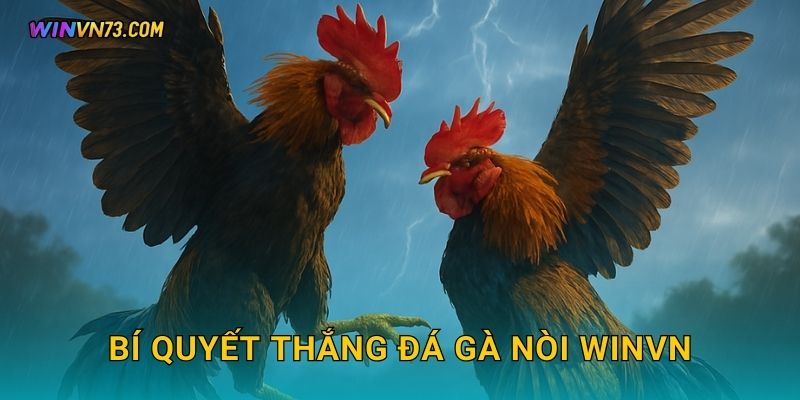 Đá gà nòi truyền thống Việt Nam tại WINVN 3 Bí quyết thắng đá gà nòi WINVN