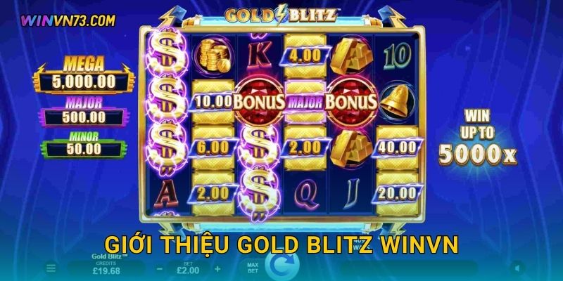 Gold Blitz kho báu vàng rực rỡ tại WINVN 2 Giới thiệu Gold Blitz WINVN