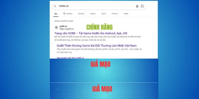 Quy trình vào go88.com an toàn